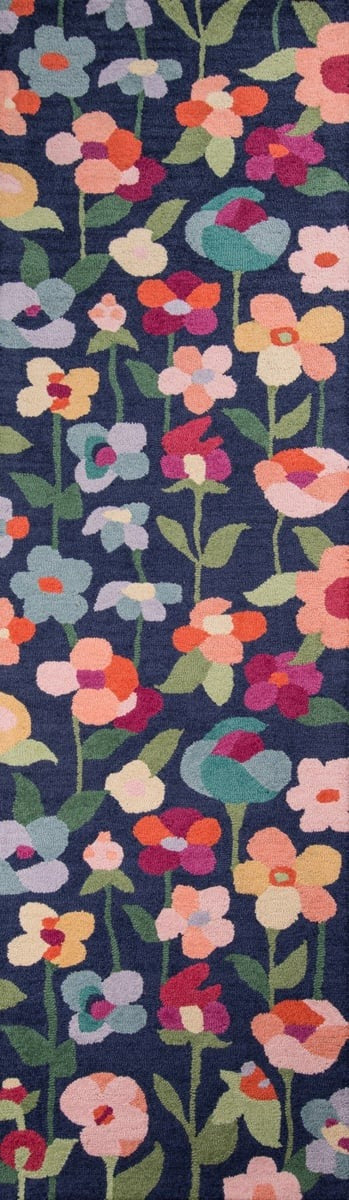 Bloomline Midnight Floral Rug